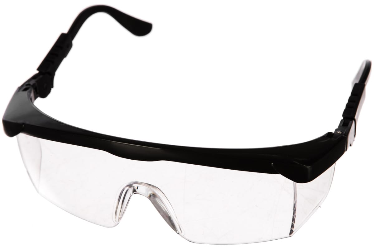 Очки защитные с регулируемыми дужками, прозрачные   FIT  арт. 12221  