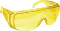 Очки защитные с дужками желтые   FIT   арт. 12220