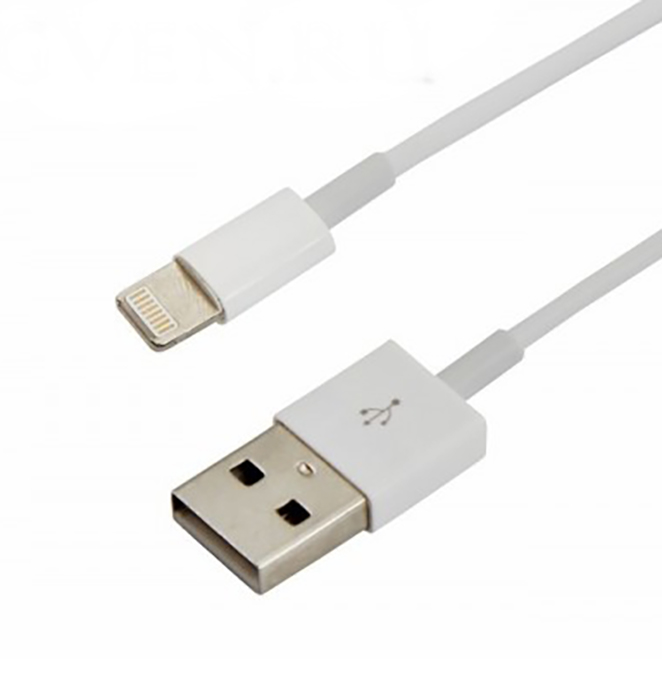 Кабель USB для IPhone 5/5S/5C 1м белый REXANT арт. 18-1121       