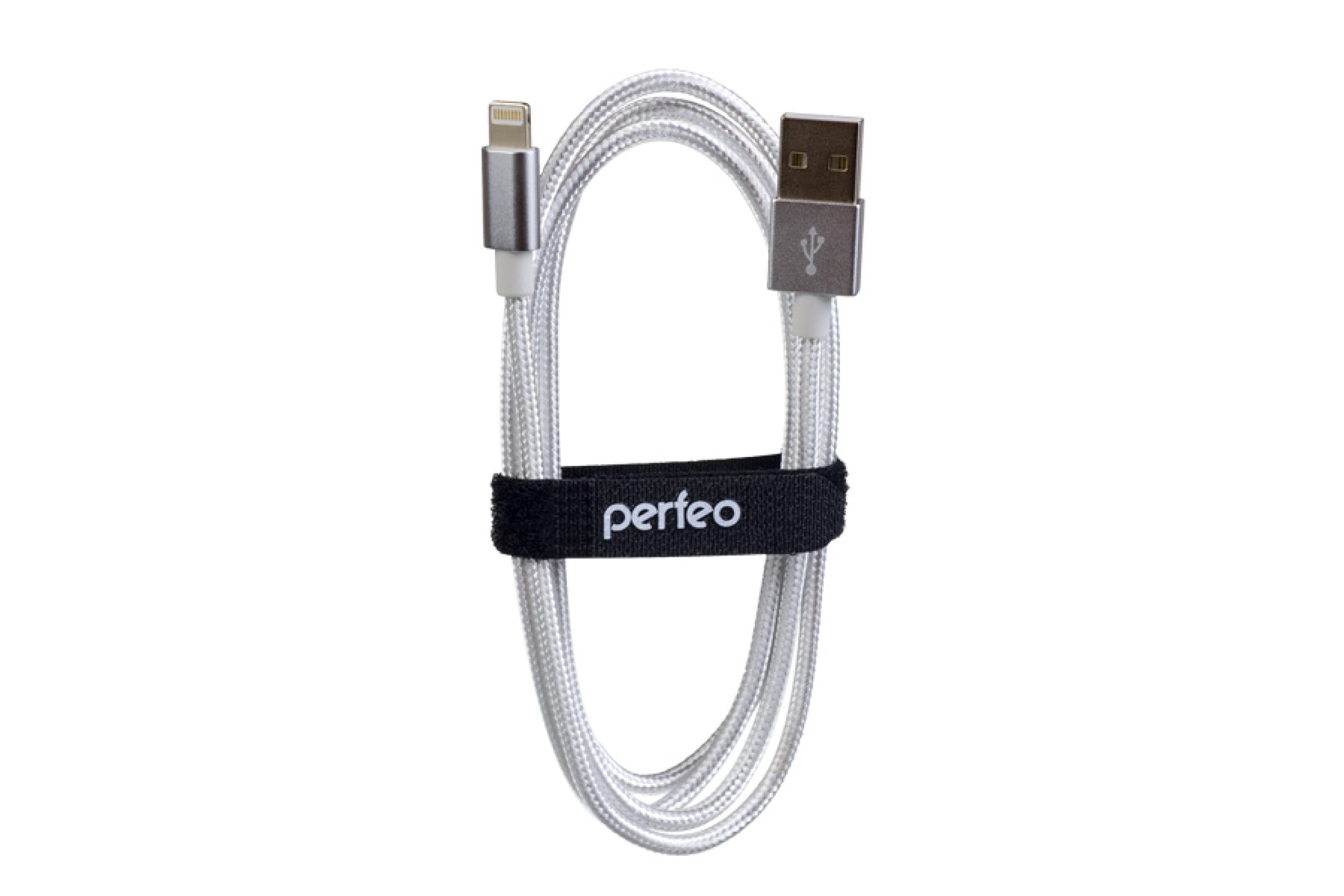 Кабель для iPhone USB - 8PIN белый 3м Perfeo арт. I4302    
